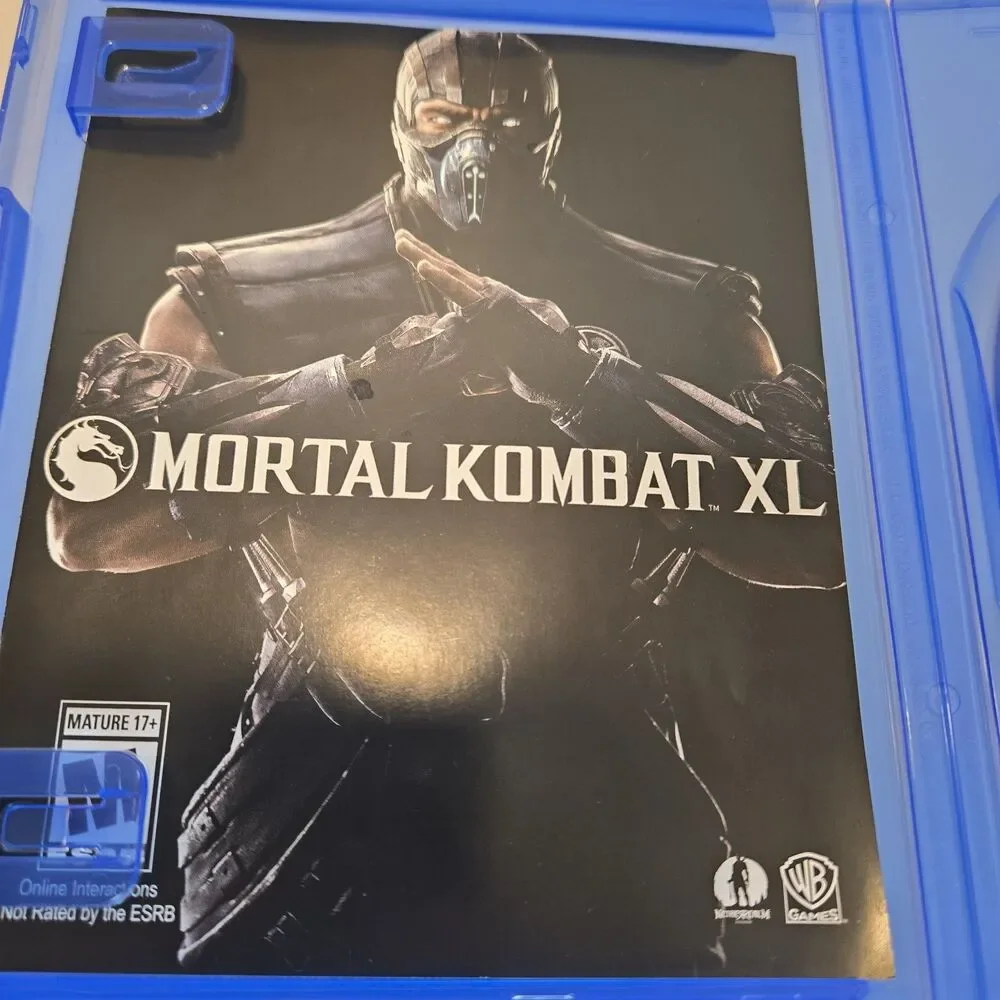 Mortal Kombat XL Sony PlayStation 4 PS4, 2016 WB - Complete w/ Manual CIB Tested